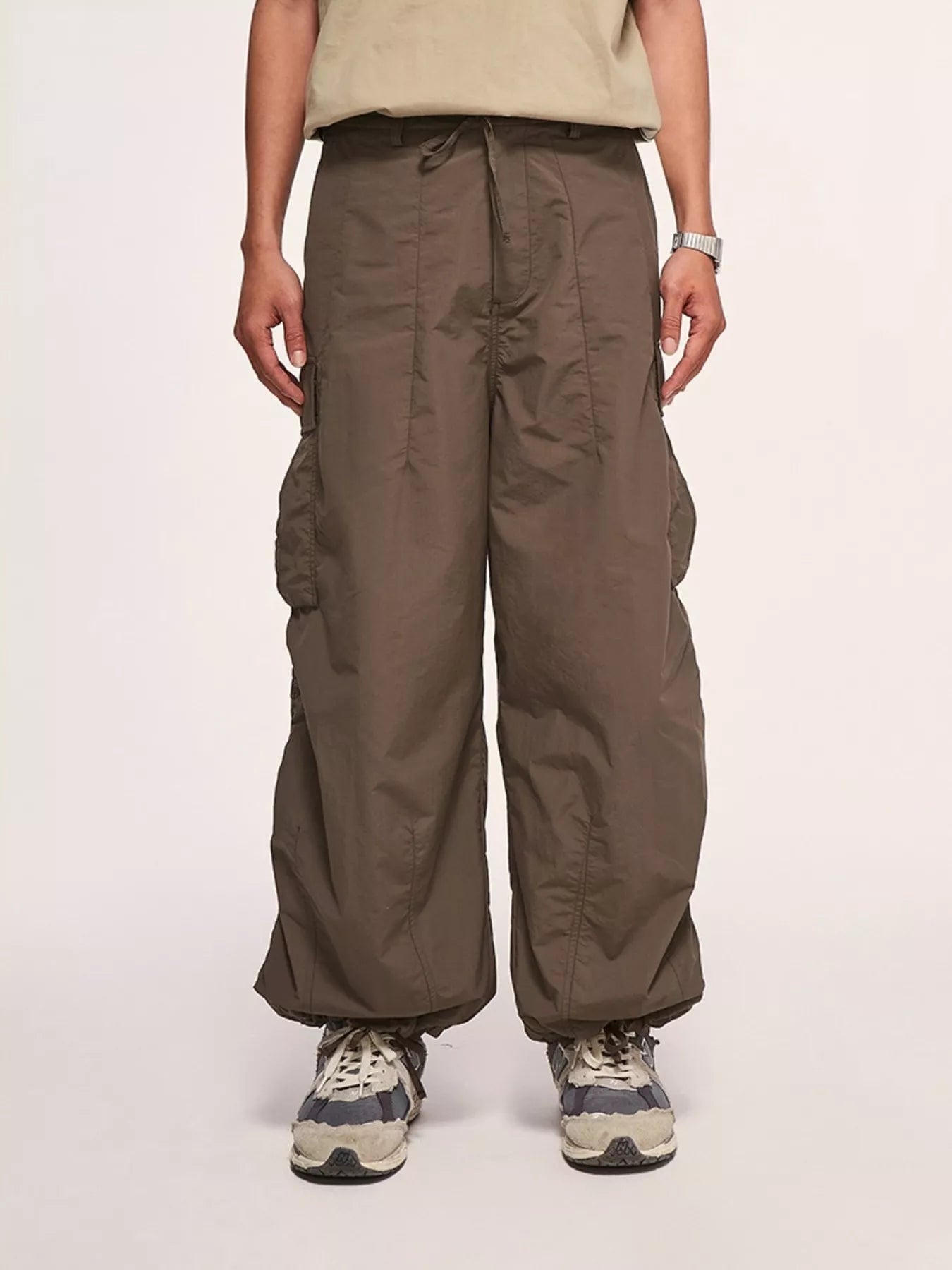 Men's Wide Leg Cargo Pants