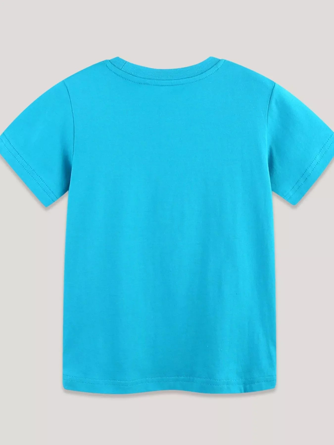 Kids' Rocket Graphic Round Neck T-Shirt