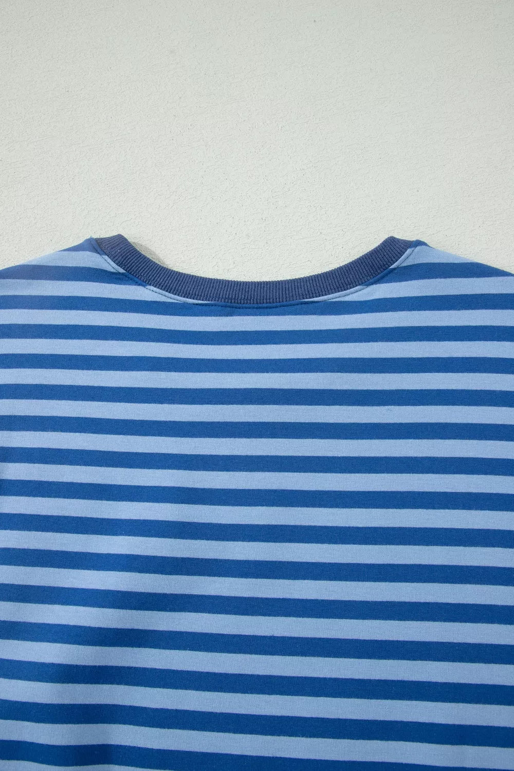 Striped Short Sleeve Top and Shorts Set