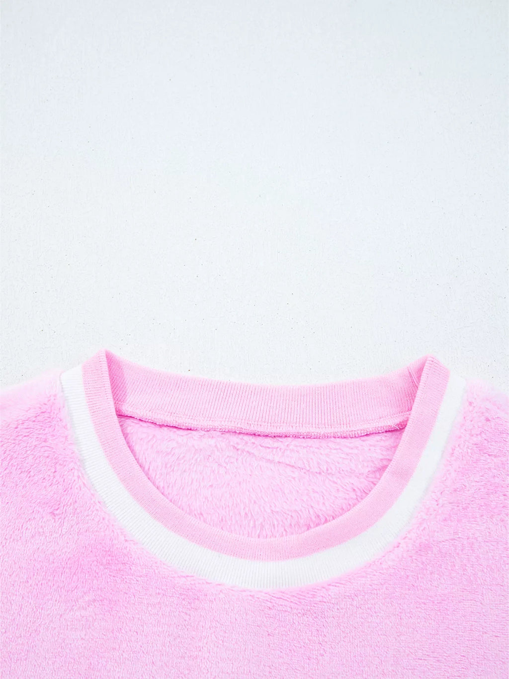 Sequin Chenille MERRY Graphic Plush Sweatshirt