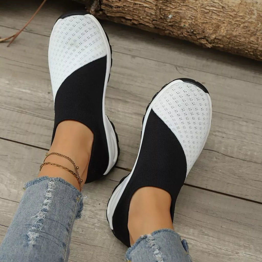 Color Block Mesh Athletic