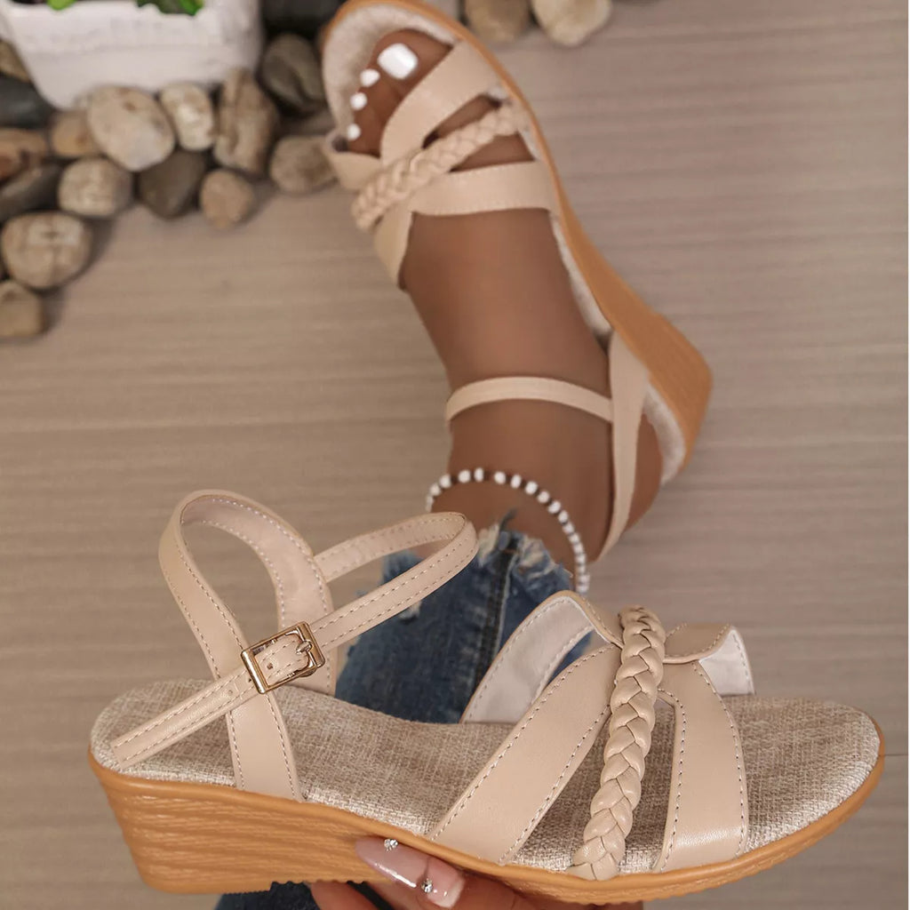 Open Toe Wedge Sandals