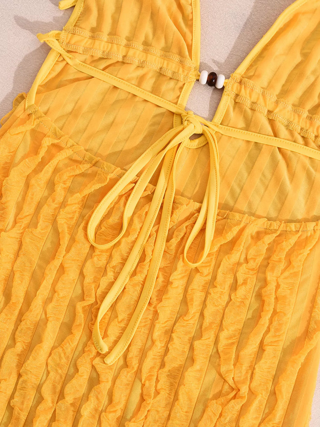 Textured Halter Neck Bodycon Maxi Dress