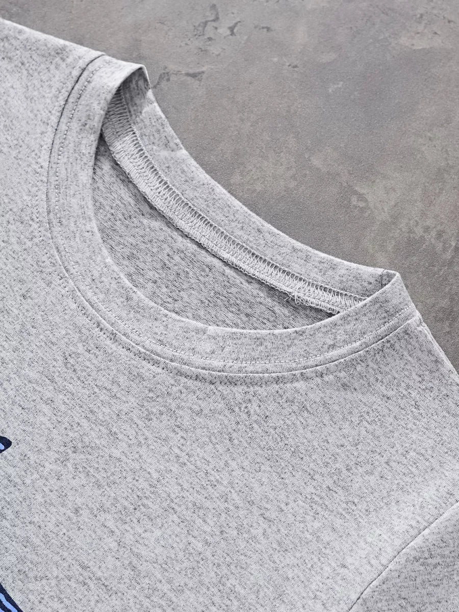 Children's Shark Size Comparison Graphic T-Shirt