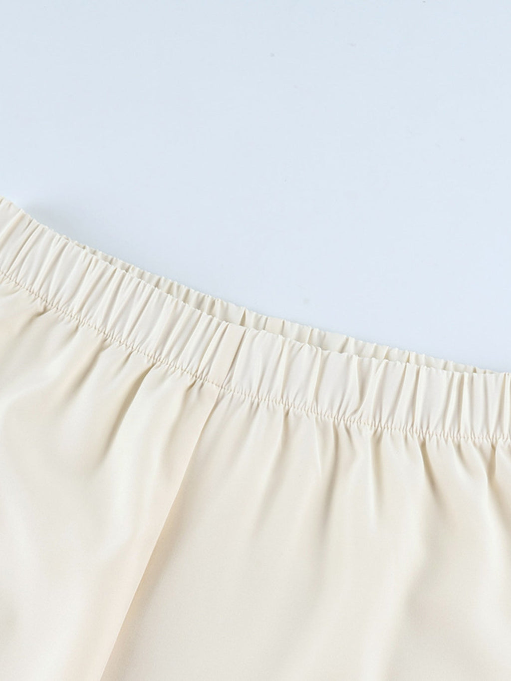 Contrast Trim Button Up Top and Pants Lounge Set