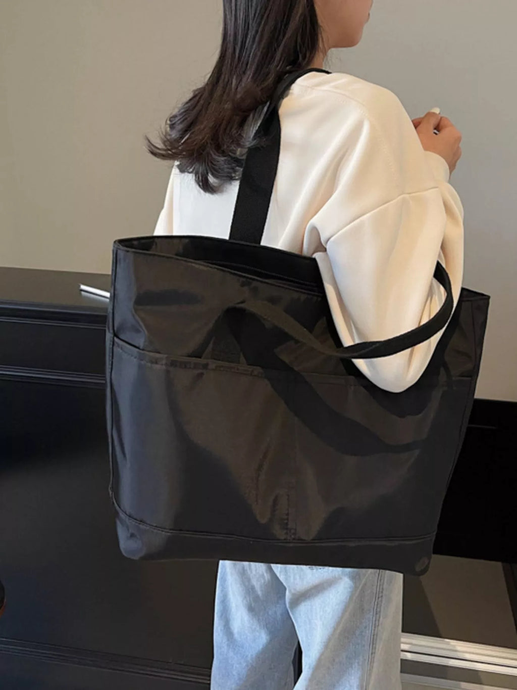 Oxford Cloth Shoulder Bag