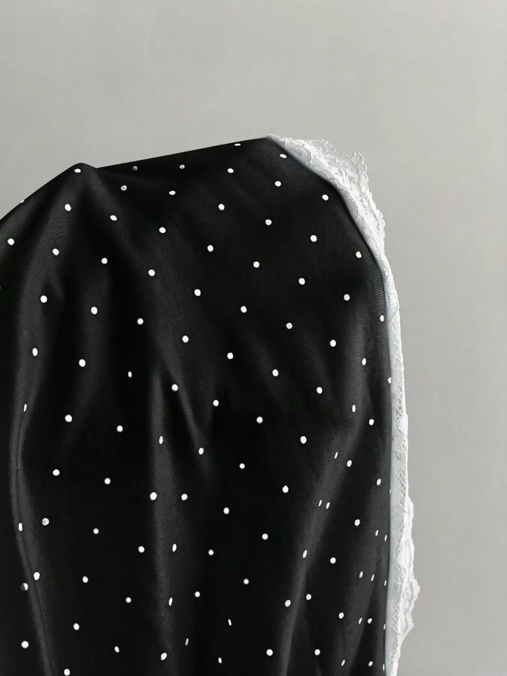 Polka Dot One-Shoulder Cami