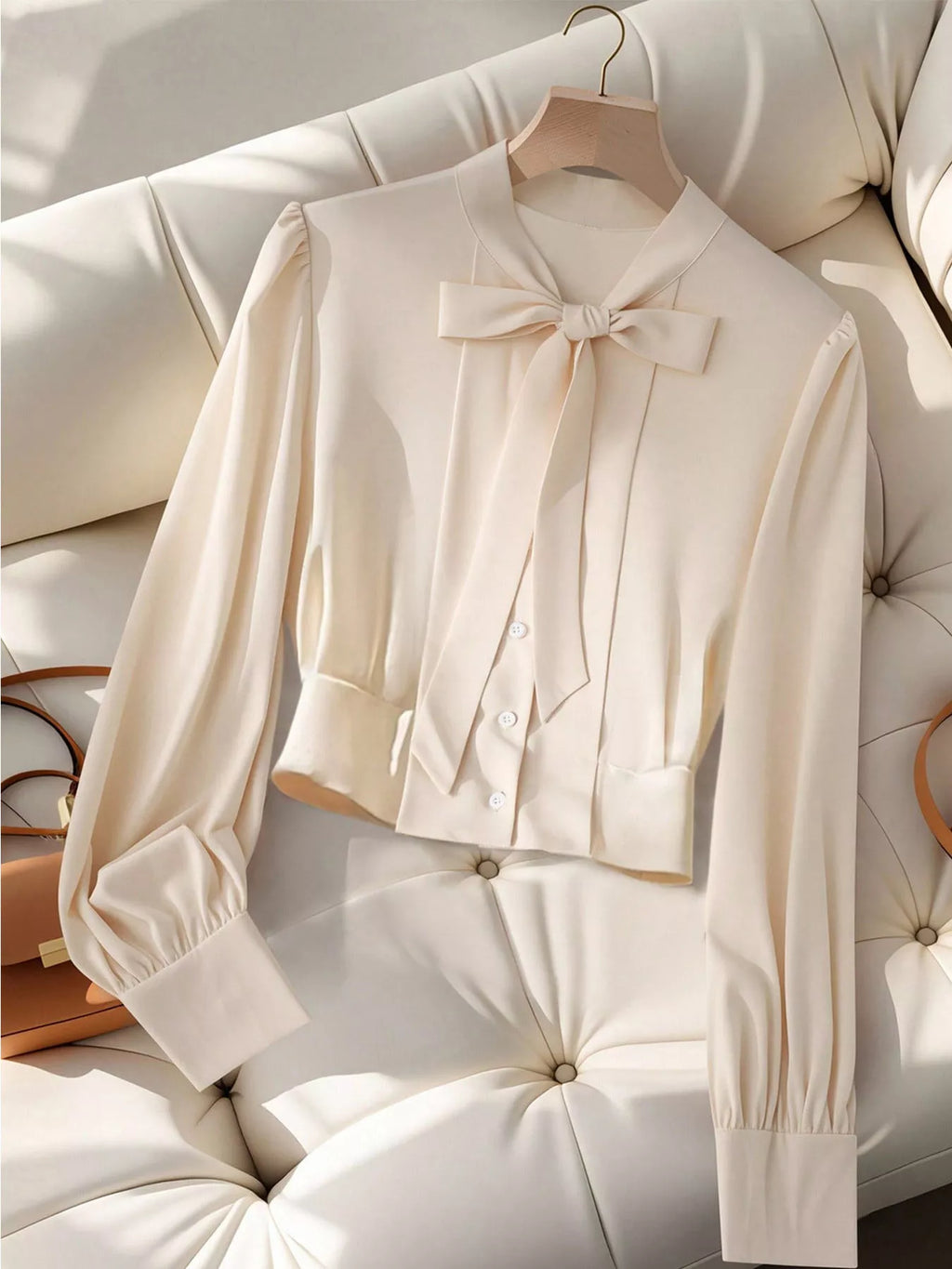 Bow Tie Long Sleeve Shirt