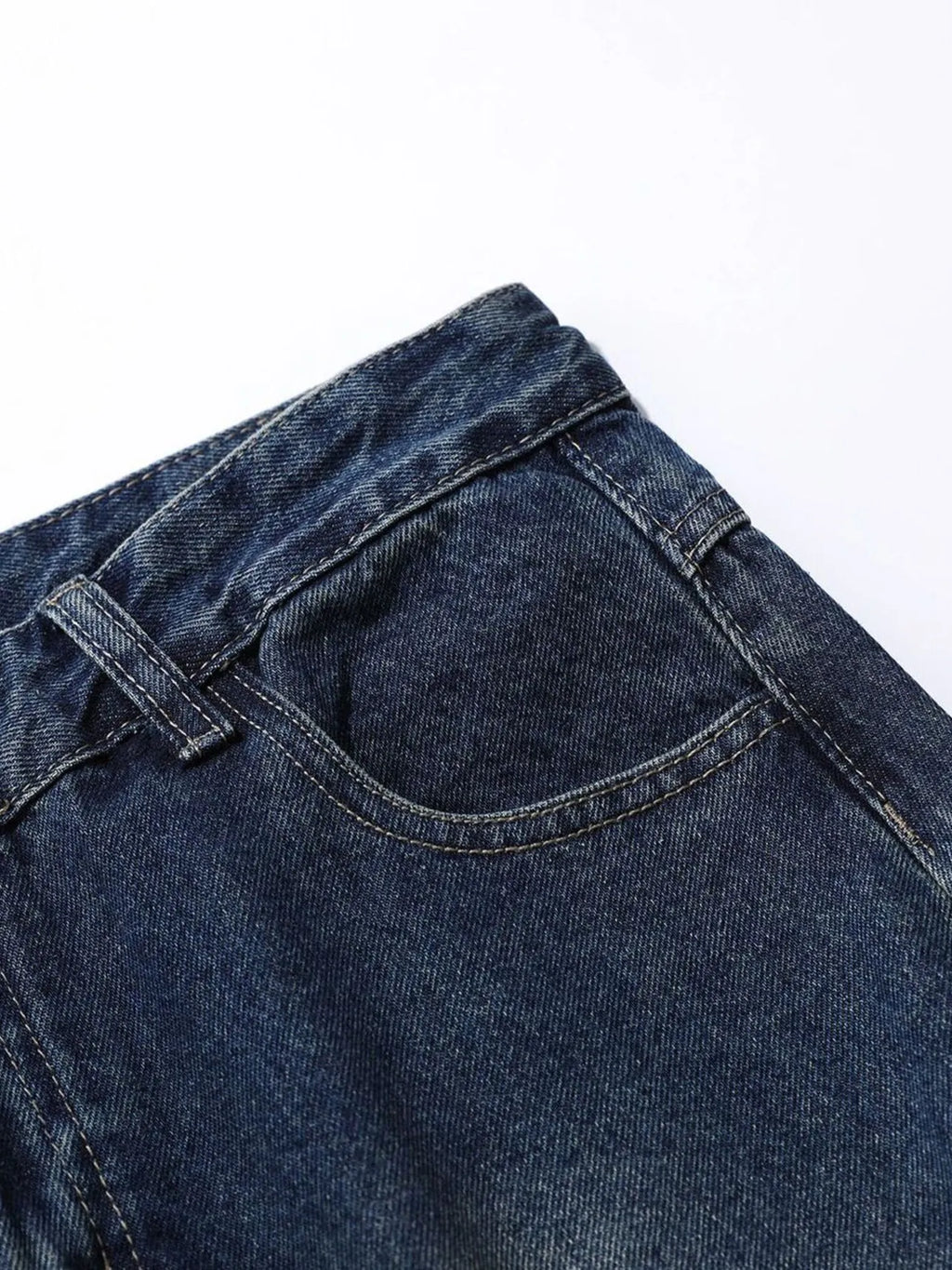 Men's Wide Leg Cargo Jeans