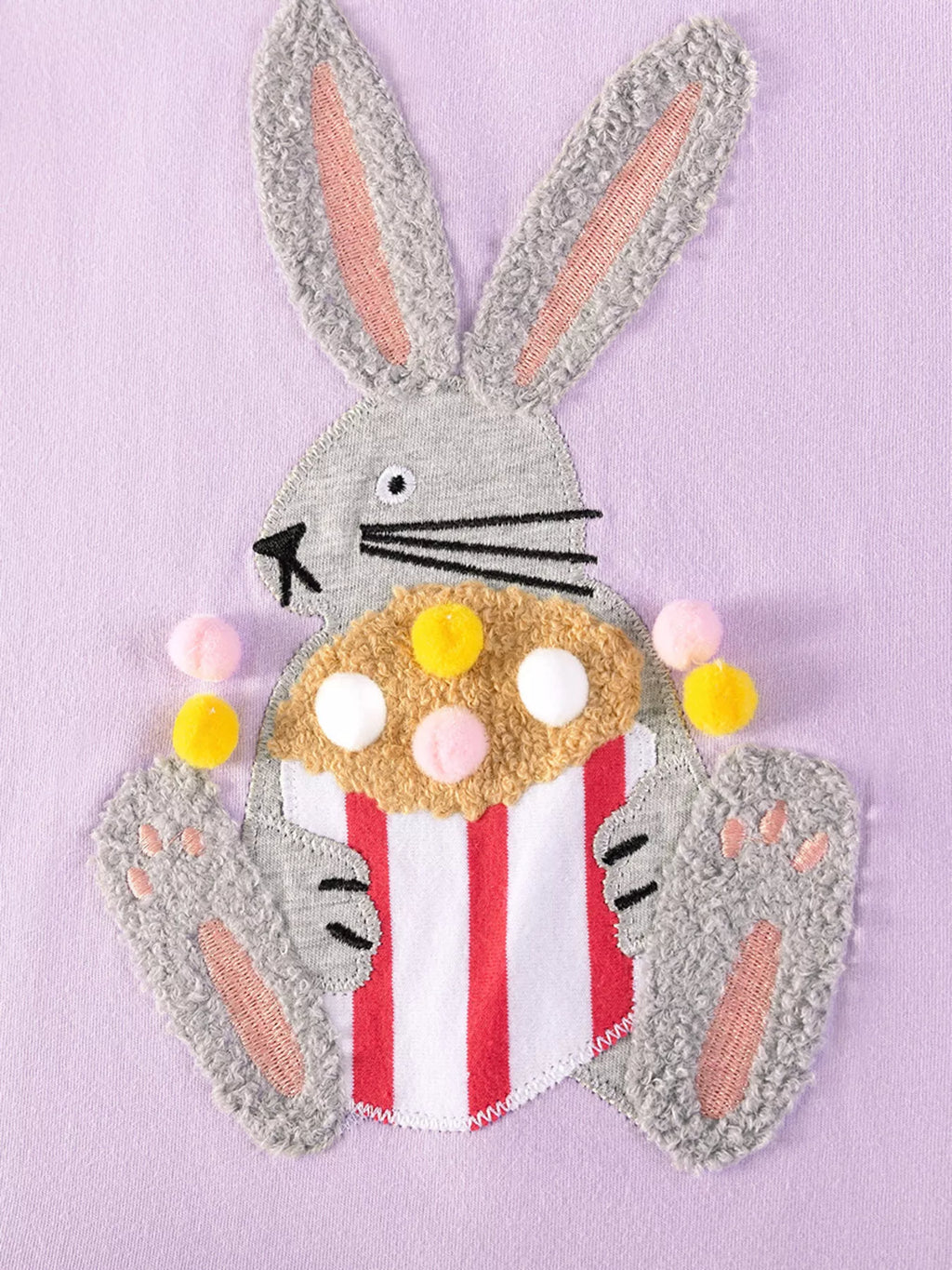 Children's Bunny Ruffled Hem Dress