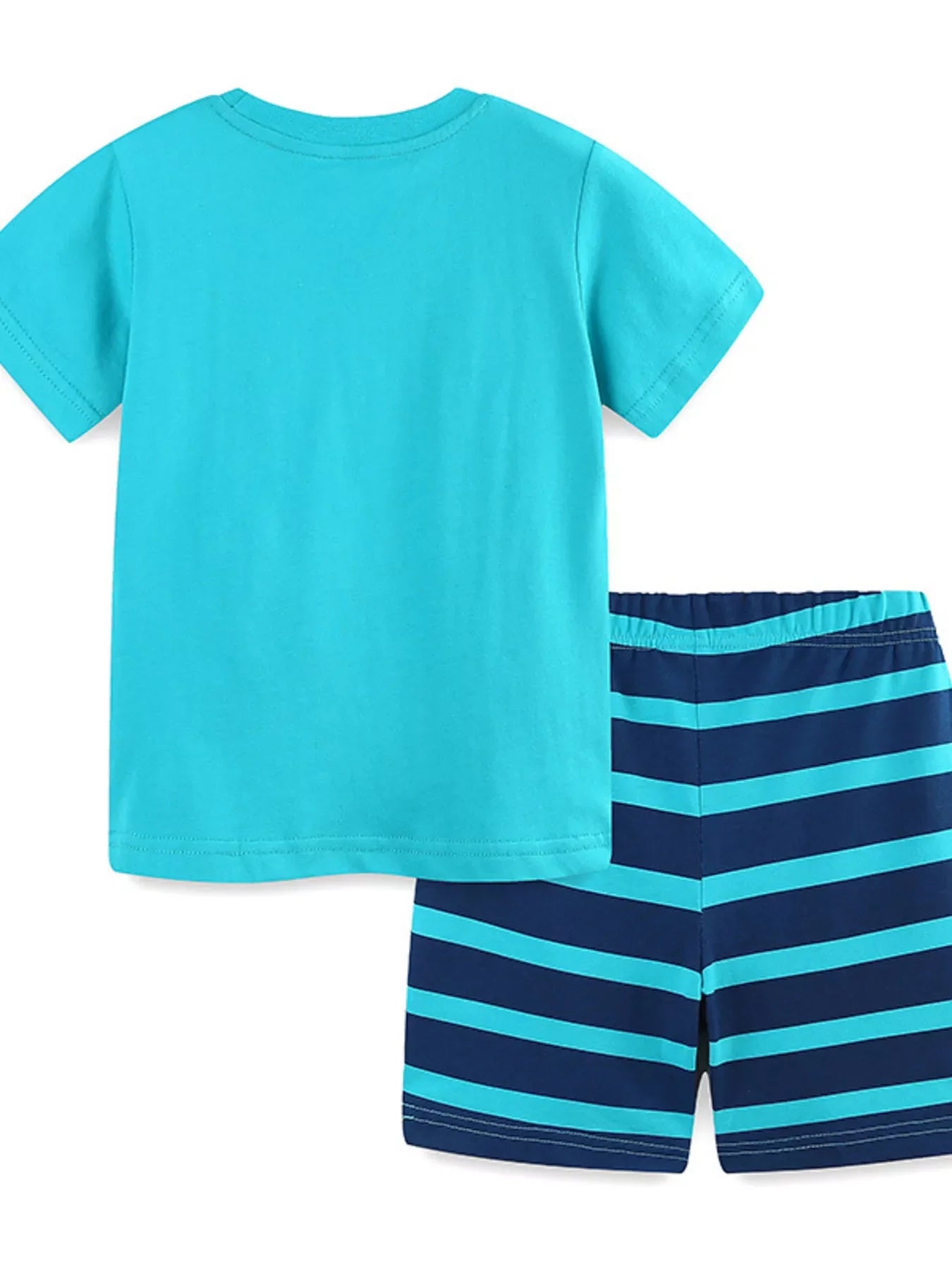 Children's Crocodile Graphic Tee and Shorts Set