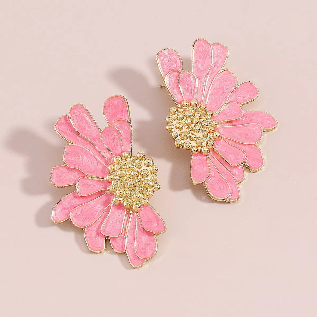 Flower Stud Earrings