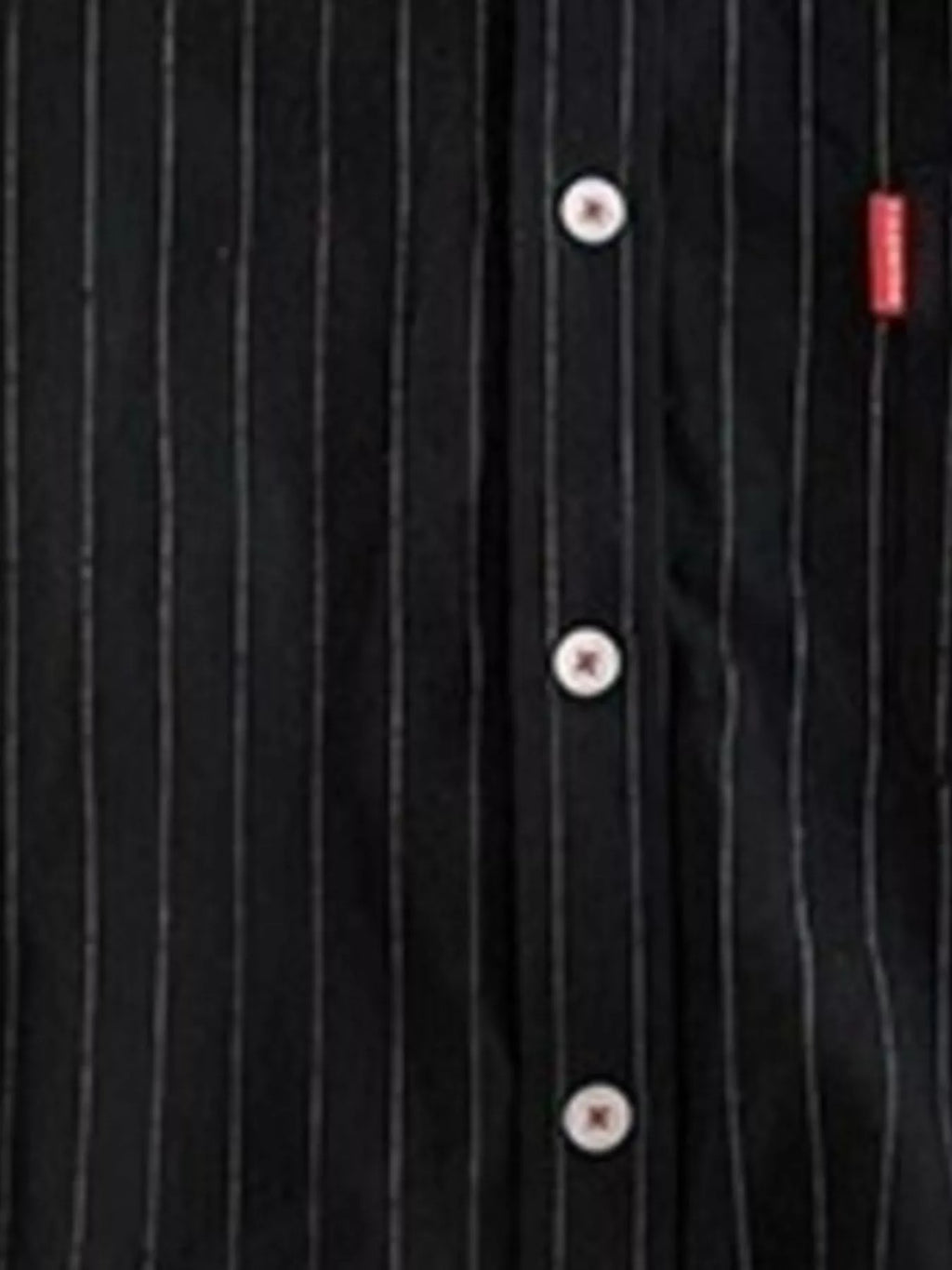 Men's Plus Size Casual Striped Long Sleeve Shirt