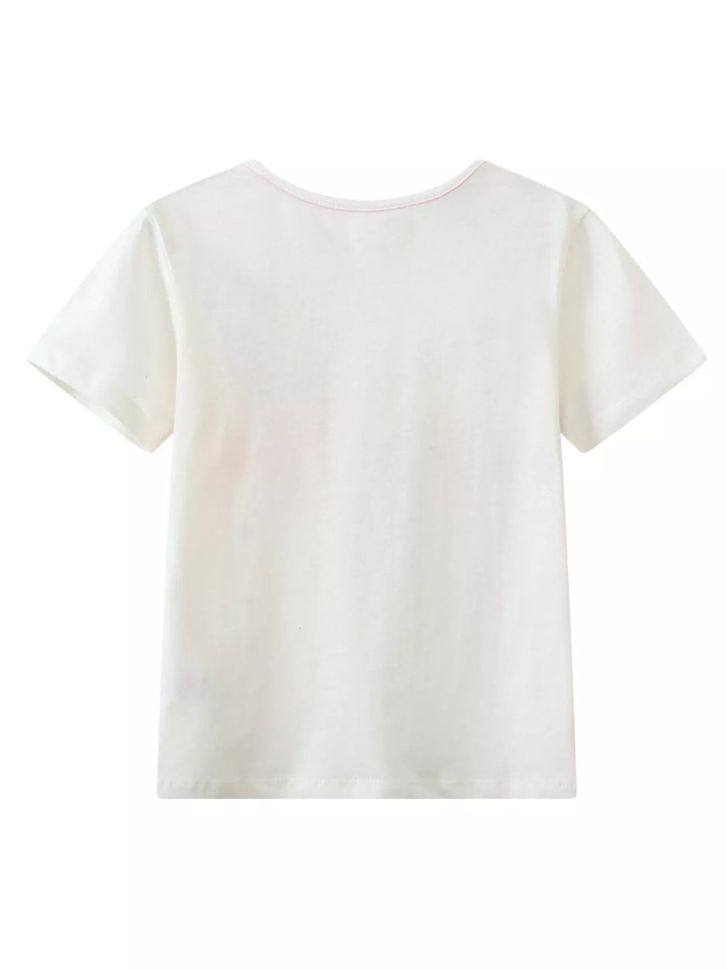 Children's Casual Flamingo Round Neck T-Shirt
