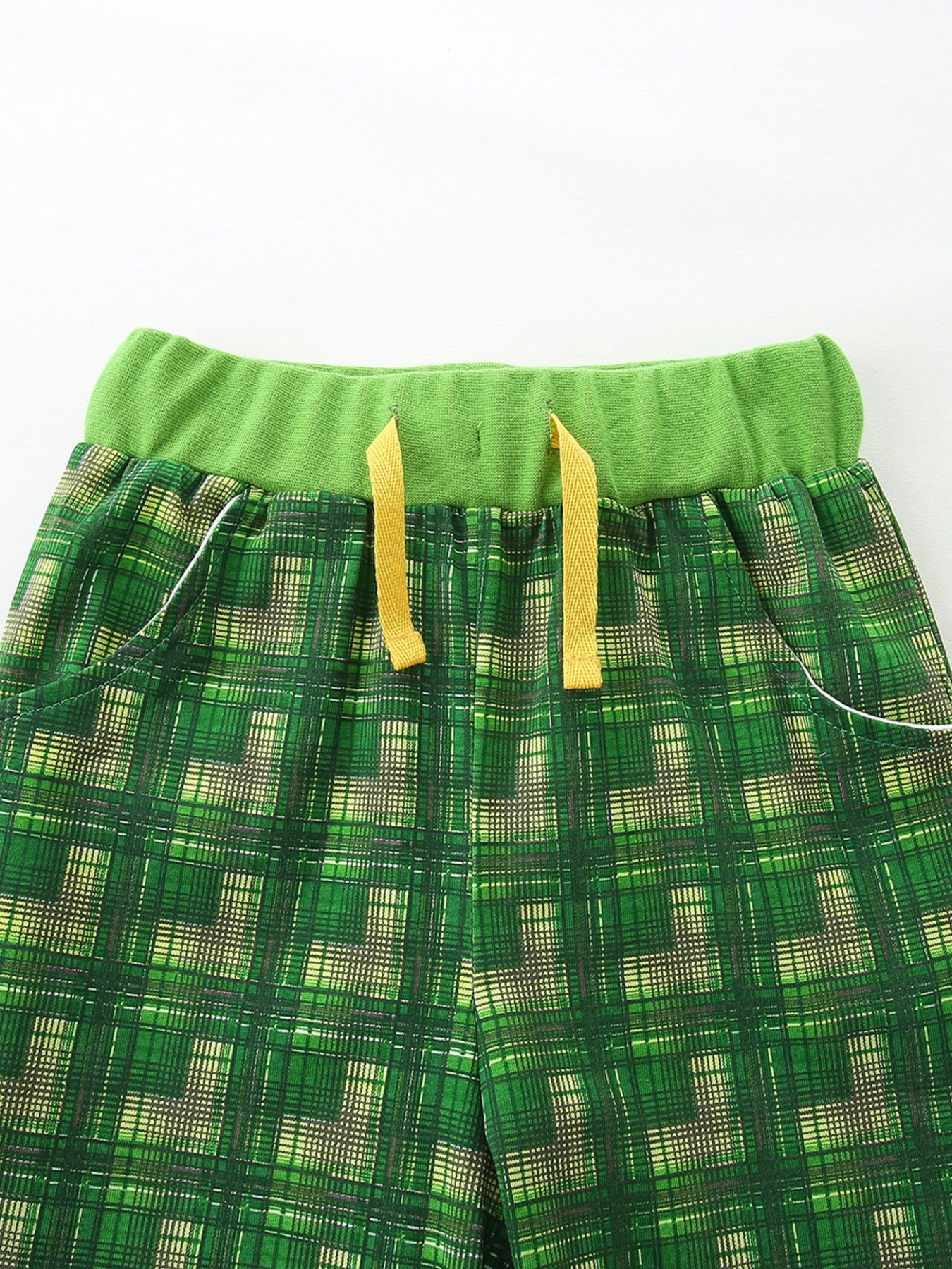 Children's Rabbit Excavator Print Tee and Shorts Set