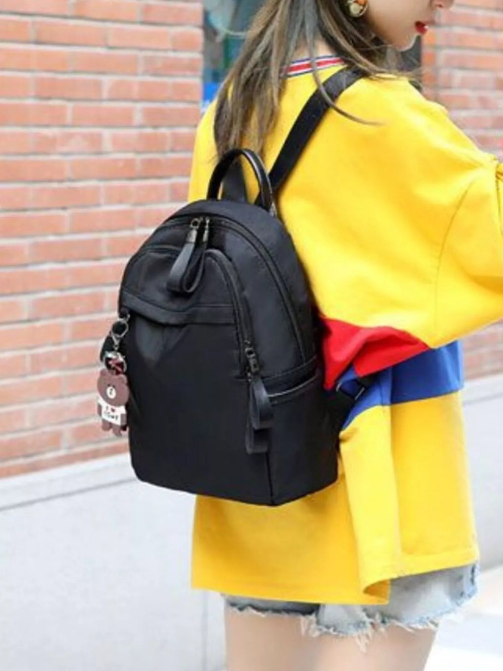 Lightweight Nylon Backpack Bag