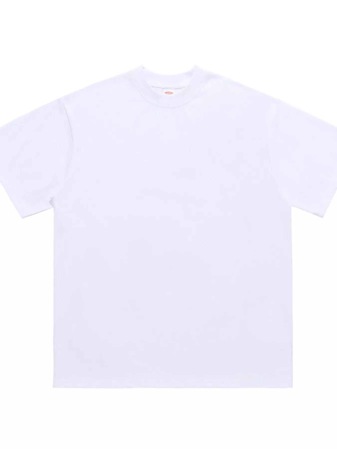 Men's Oversized Solid Color Crew Neck T-Shirt