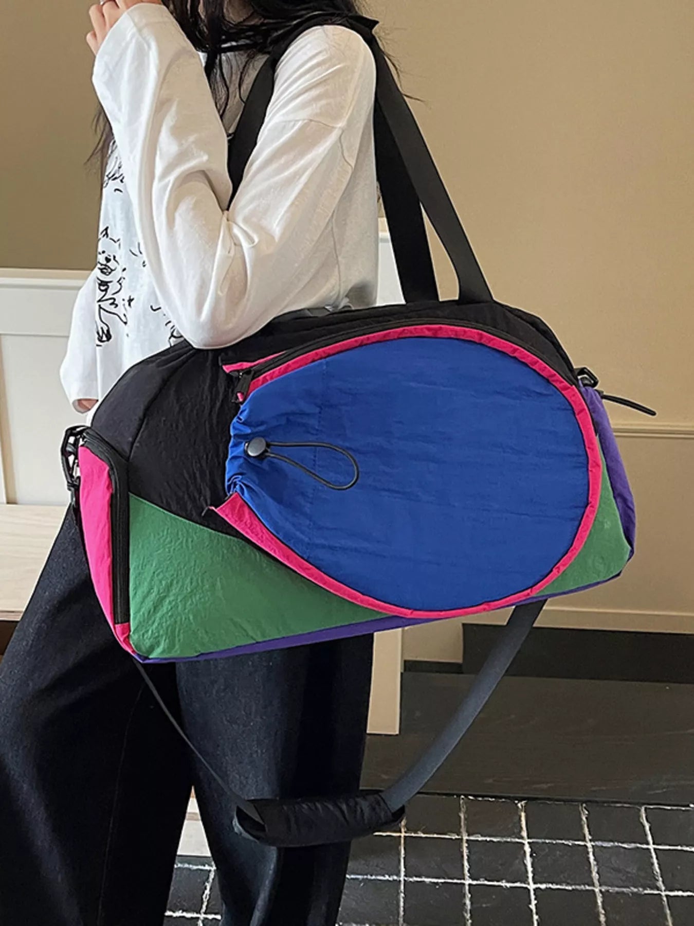 Multi-Color Sport Duffle Bag