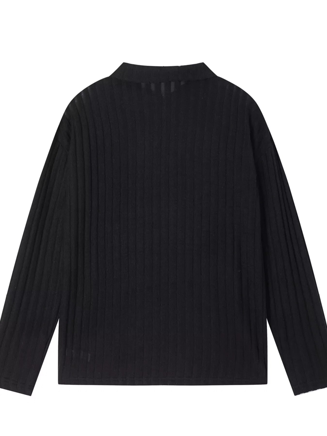 Ribbed Knit Top and Pants Set