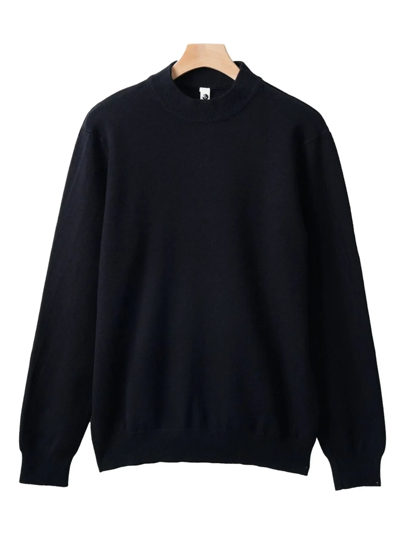 Men's Plus Size Round Neck Long Sleeve Sweater