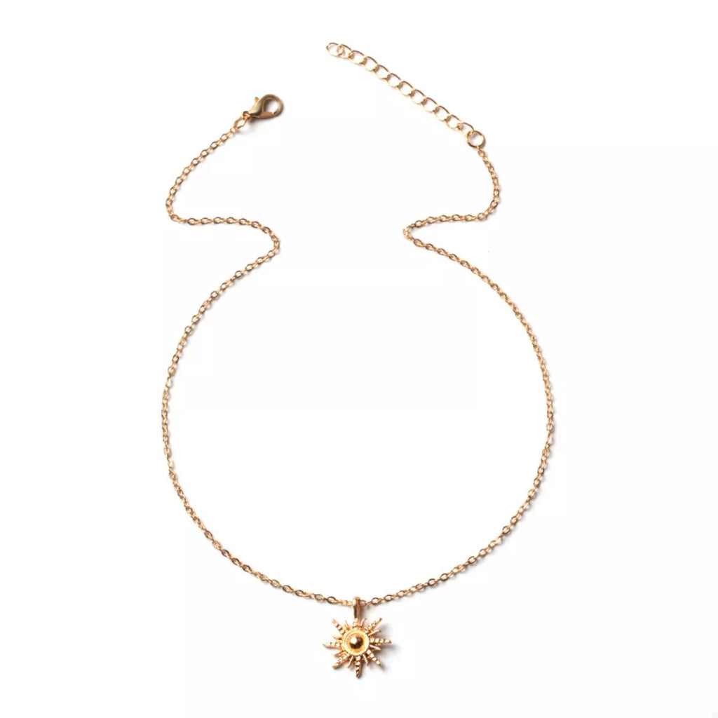 Sunburst Pendant Necklace