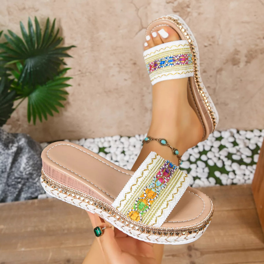Open Toe Platform Sandals