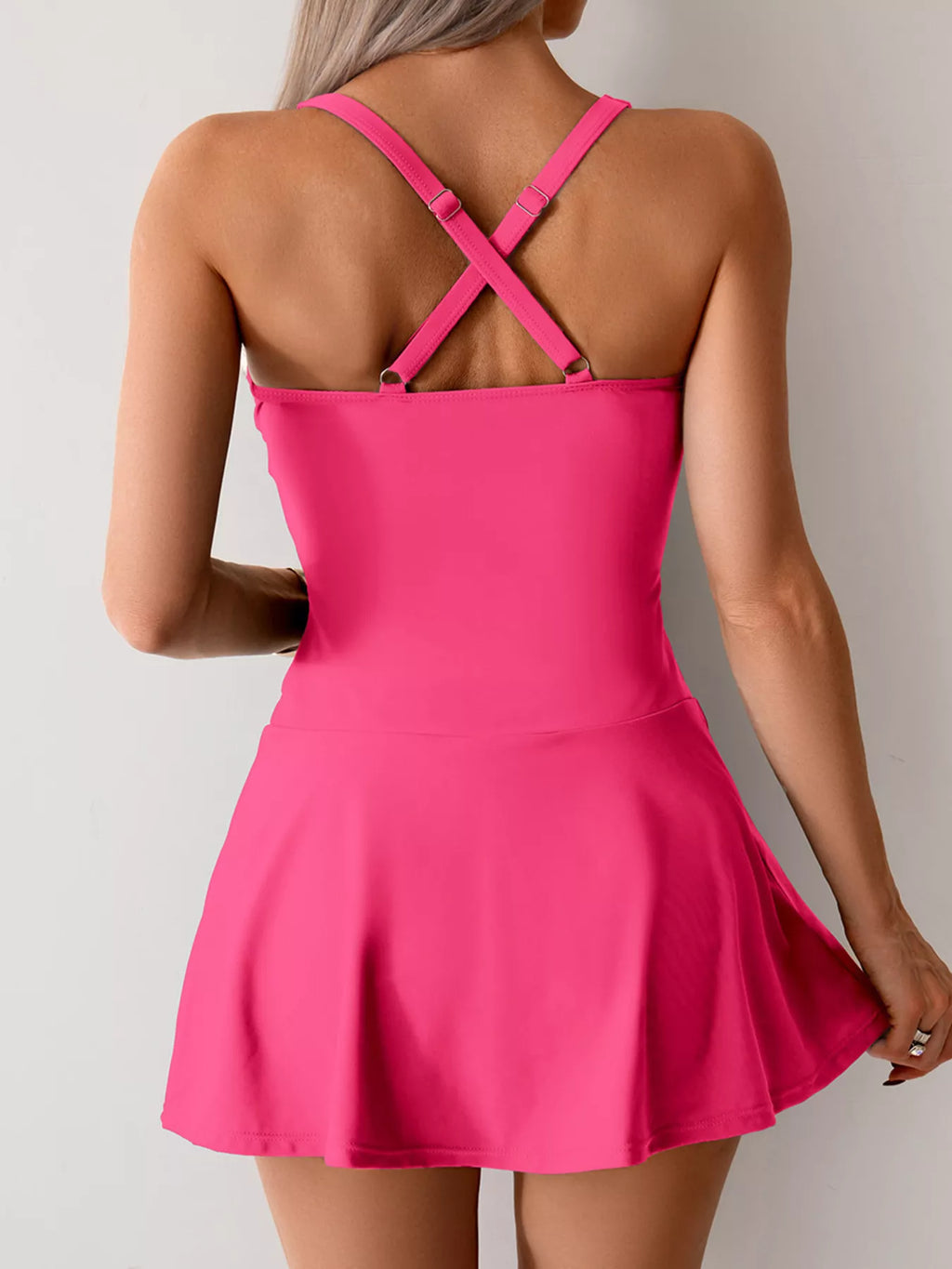 Twist Front One-Piece Swimsuit