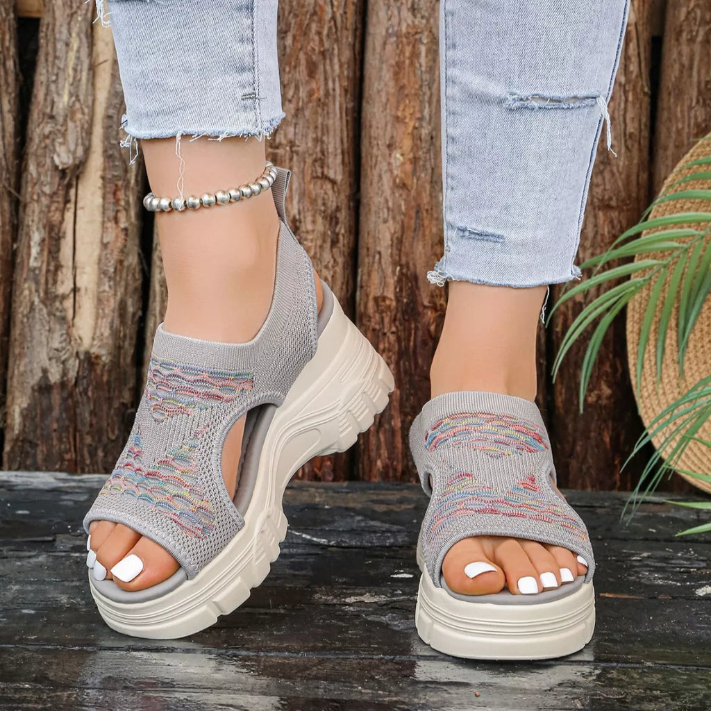 Open Toe Platform Sandals