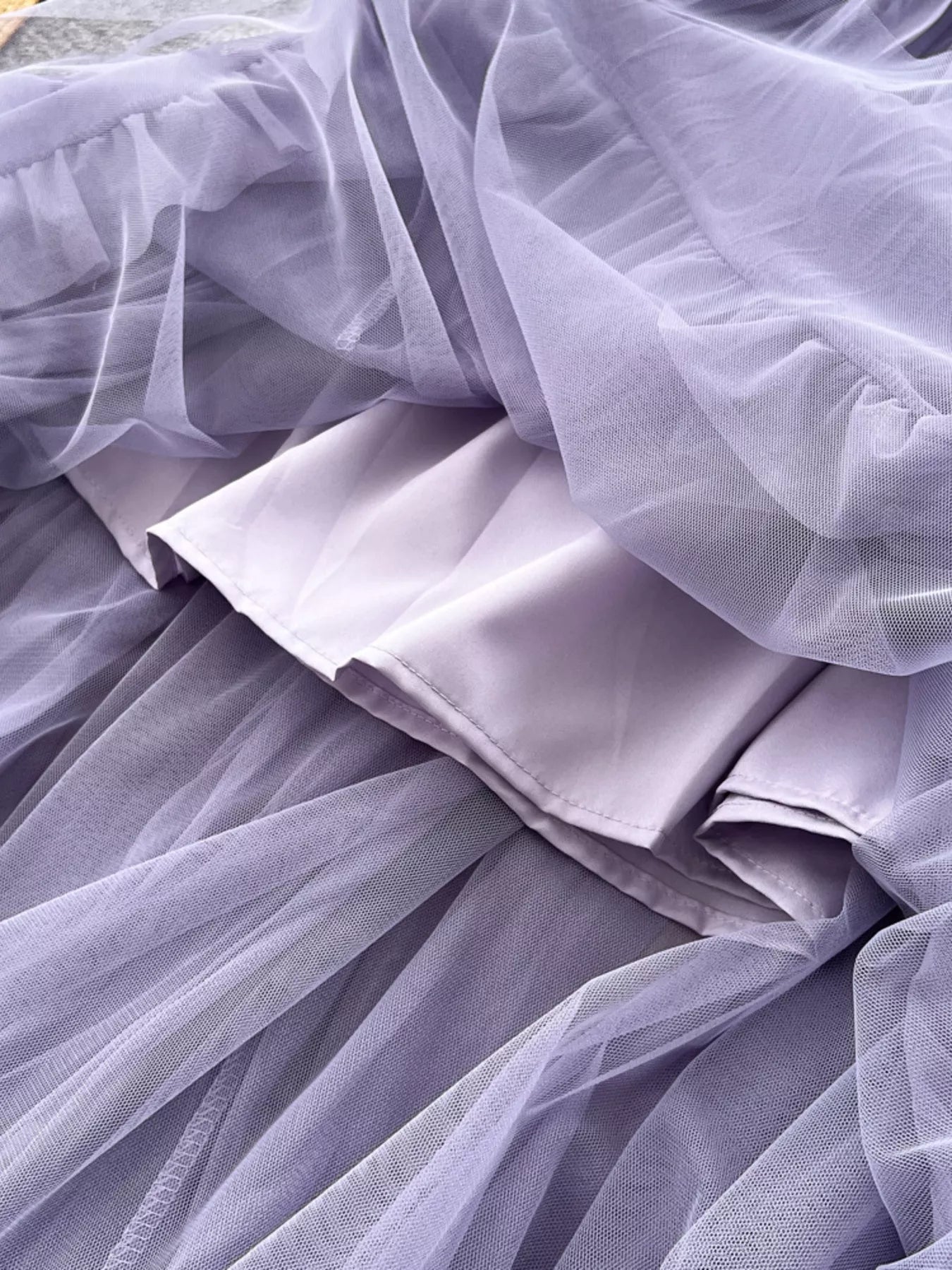 Tiered Tulle Skirt