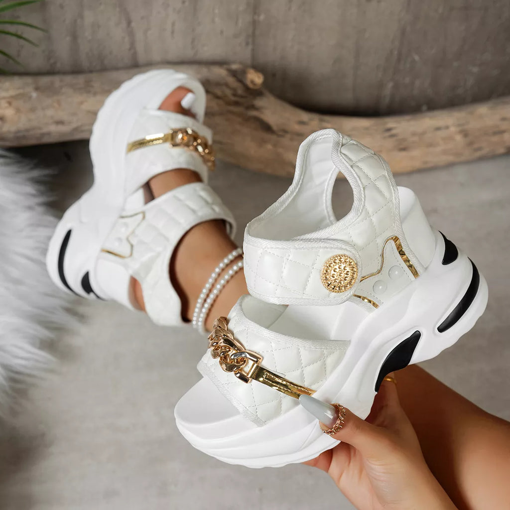 Open Toe Platform Sandals