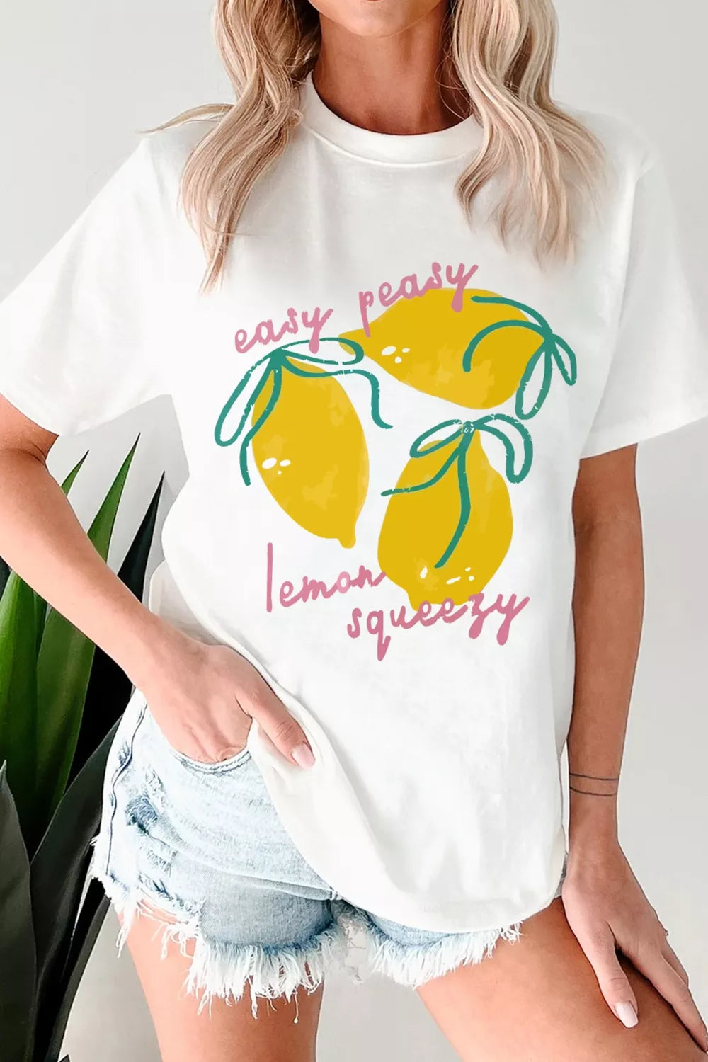 Easy Peasy Lemon Squeezy Graphic Tee