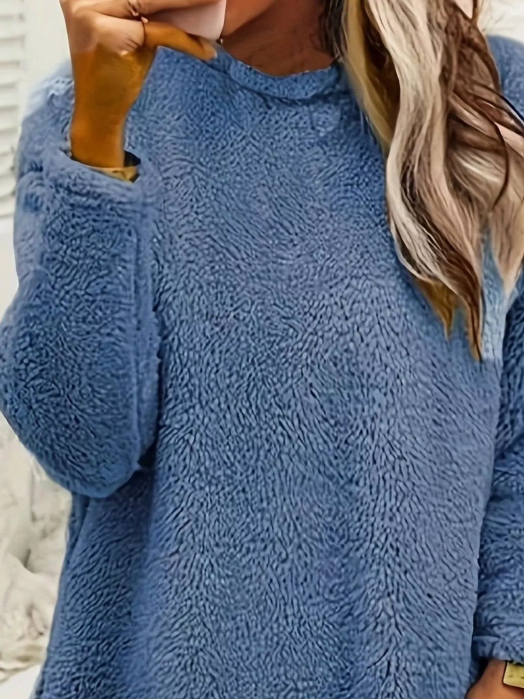 Fleece Long Sleeve Sweatshirt