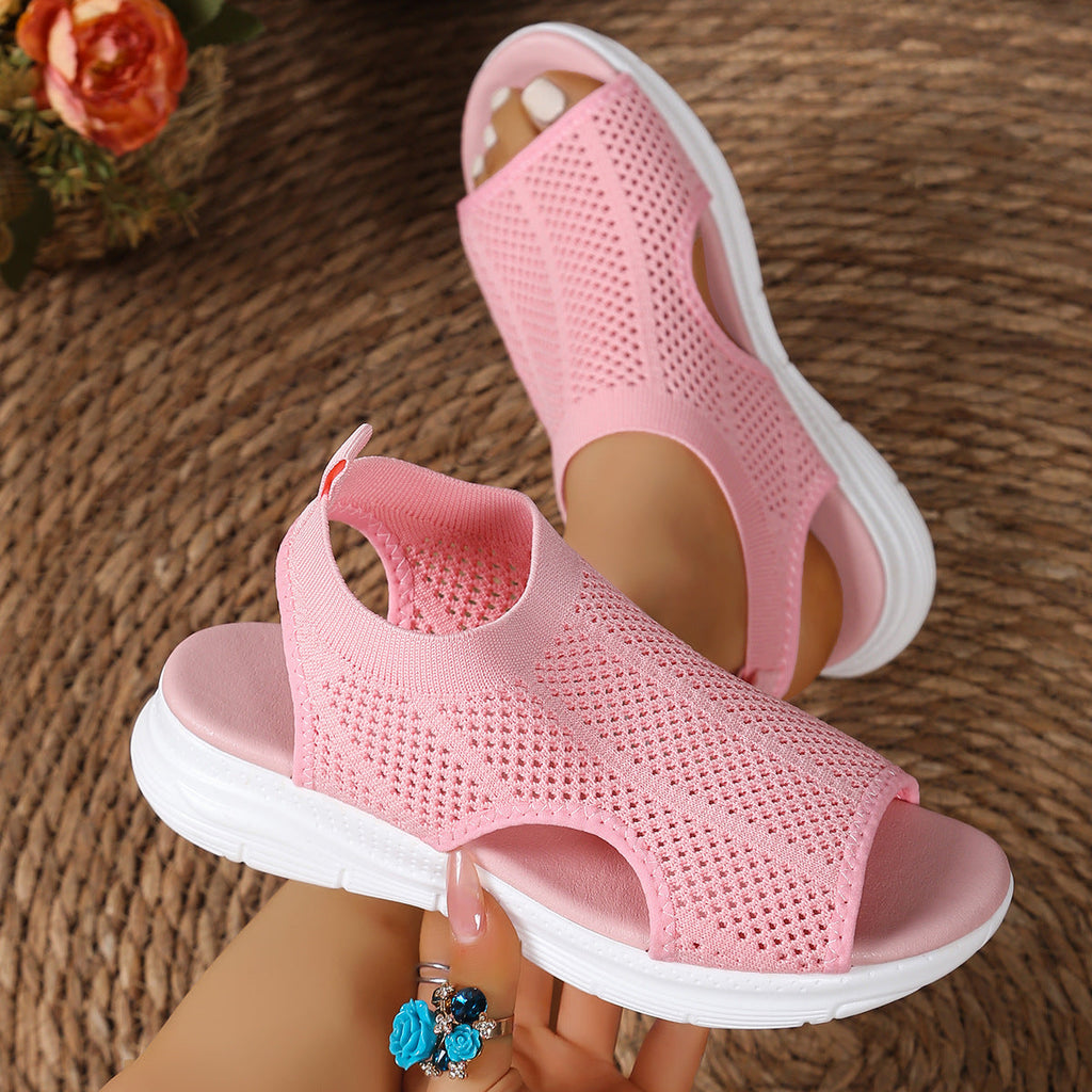 Breathable Mesh Open Toe Sandals