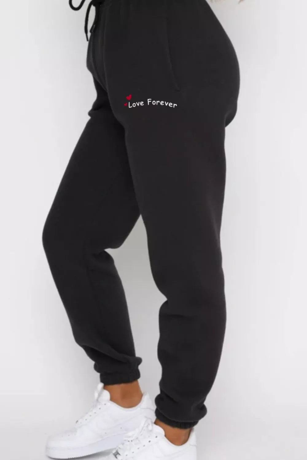 Round Neck Sweatshirt and Joggers Set