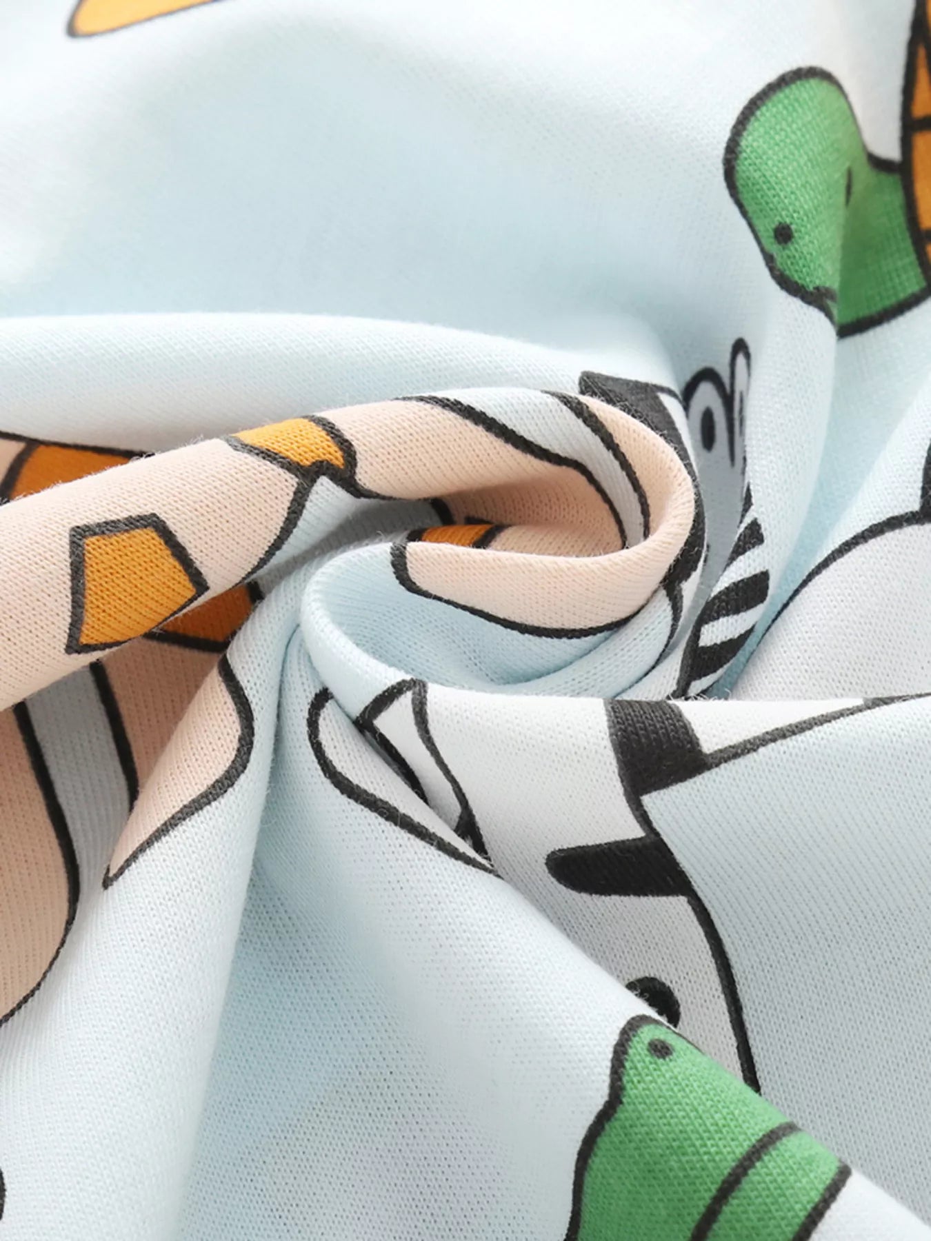 Children's Animal Print Short Sleeve Tee