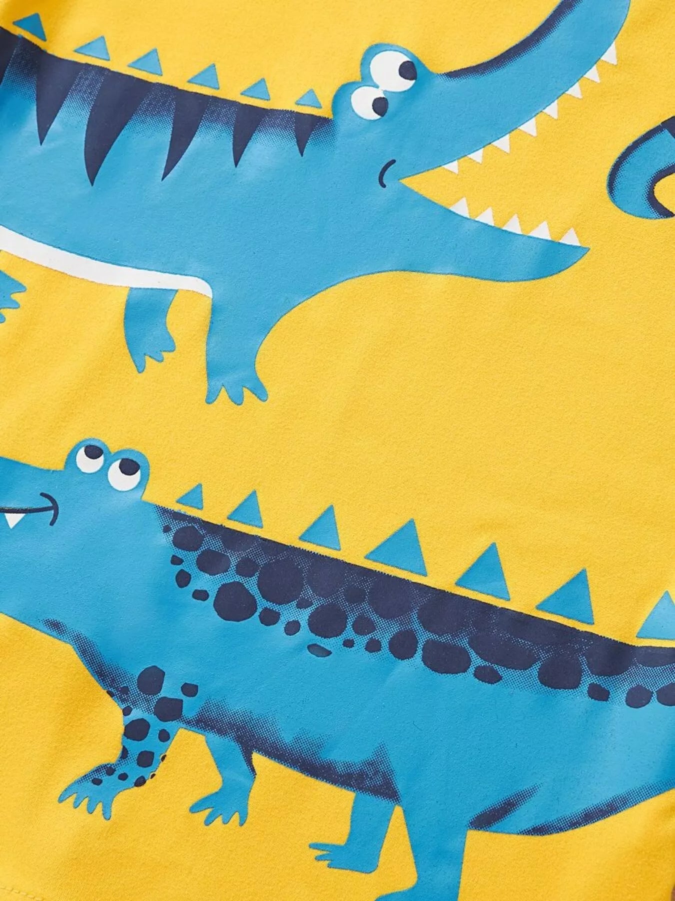 Children's Crocodile Short Sleeve T-Shirt & Shorts Set
