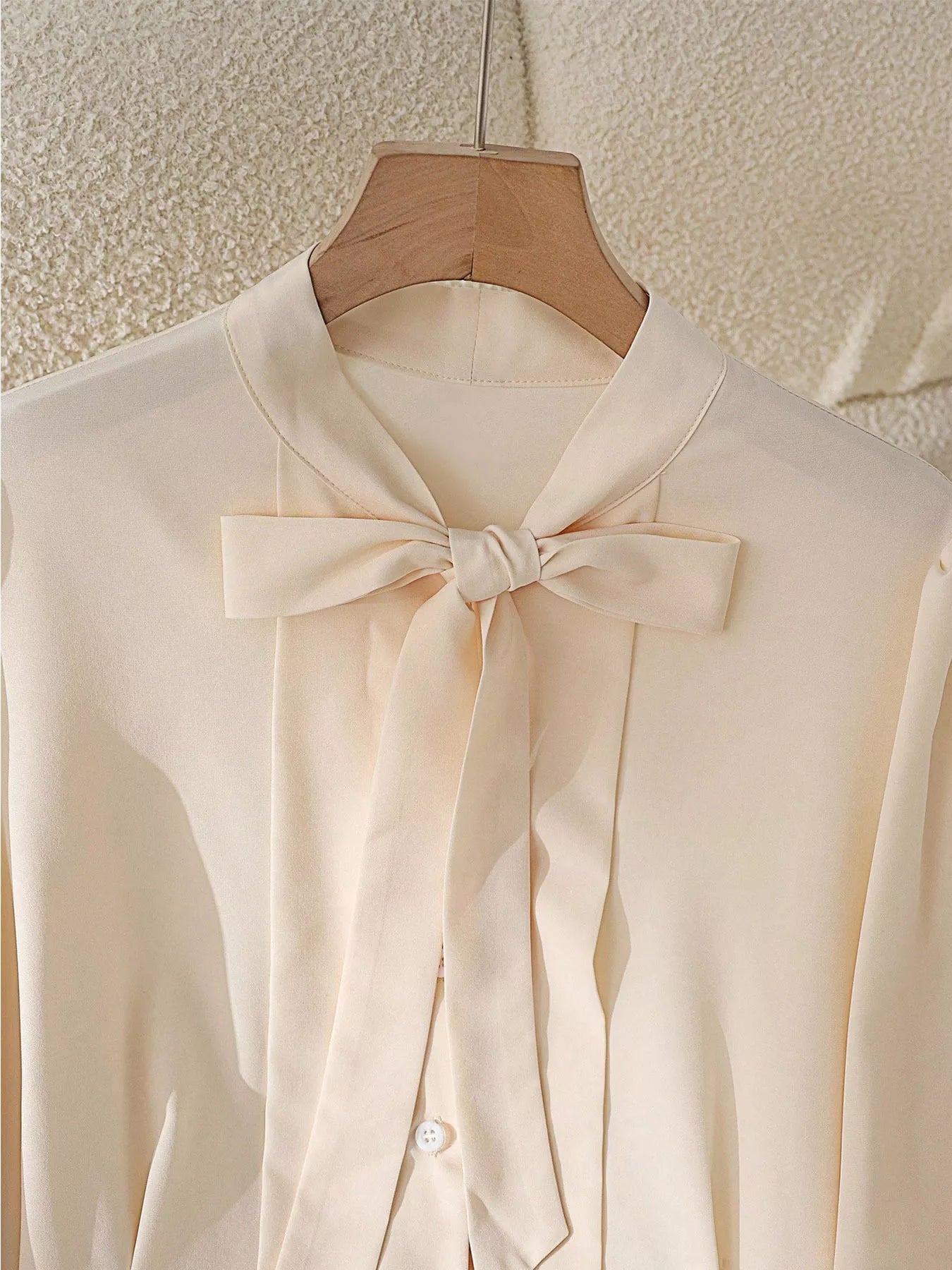 Bow Tie Long Sleeve Shirt