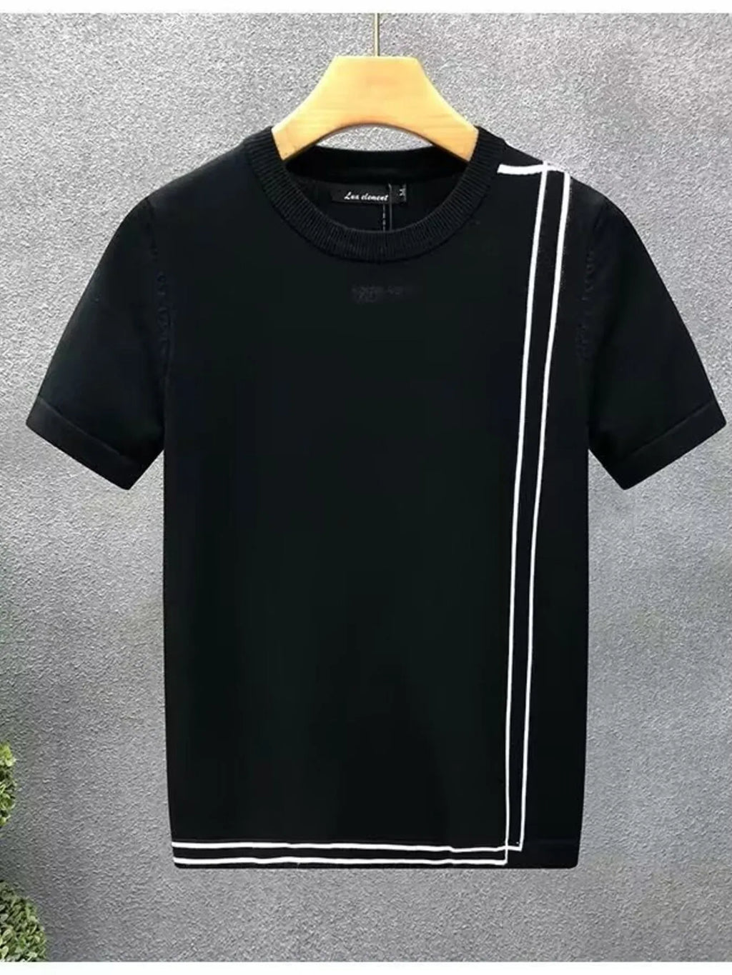 Men's Full Size Round Neck Short Sleeve T-Shirt Plus Size