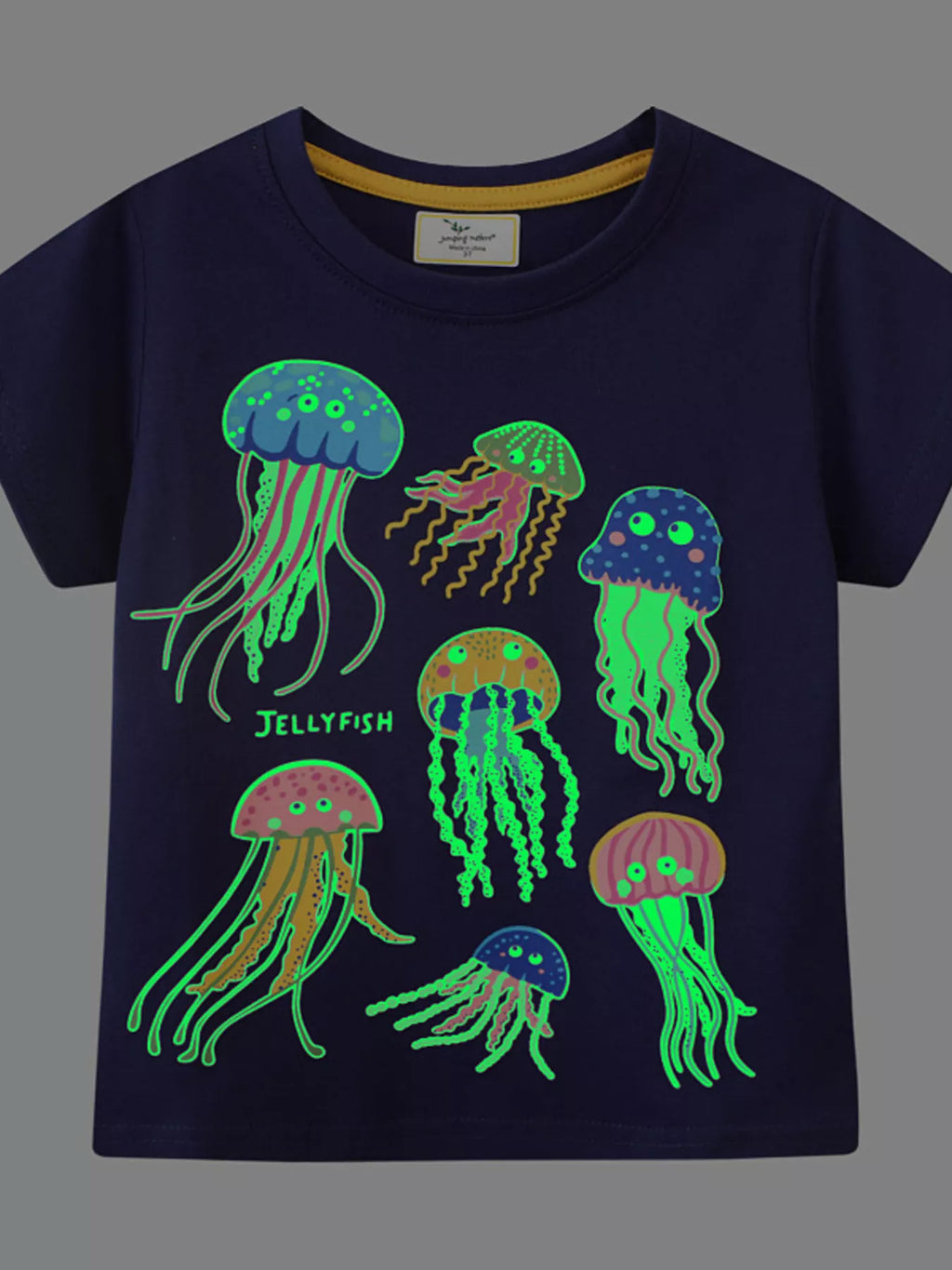 Children's Glow-in-the-Dark Jellyfish Graphic Tee