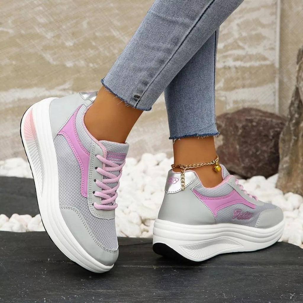 Round Toe Platform Athletic