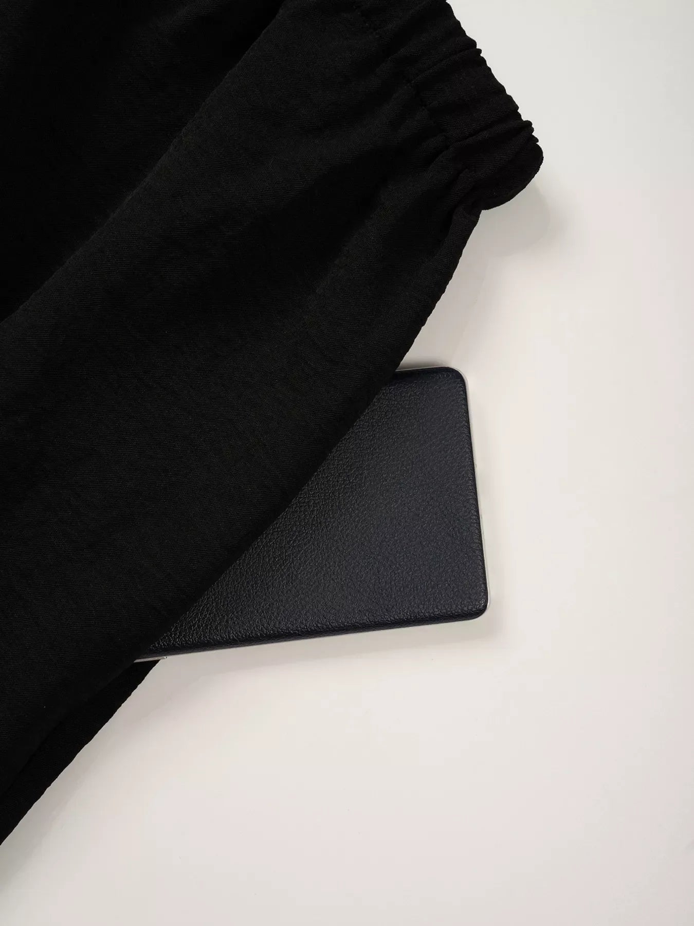 Drawstring Wide Leg Pants