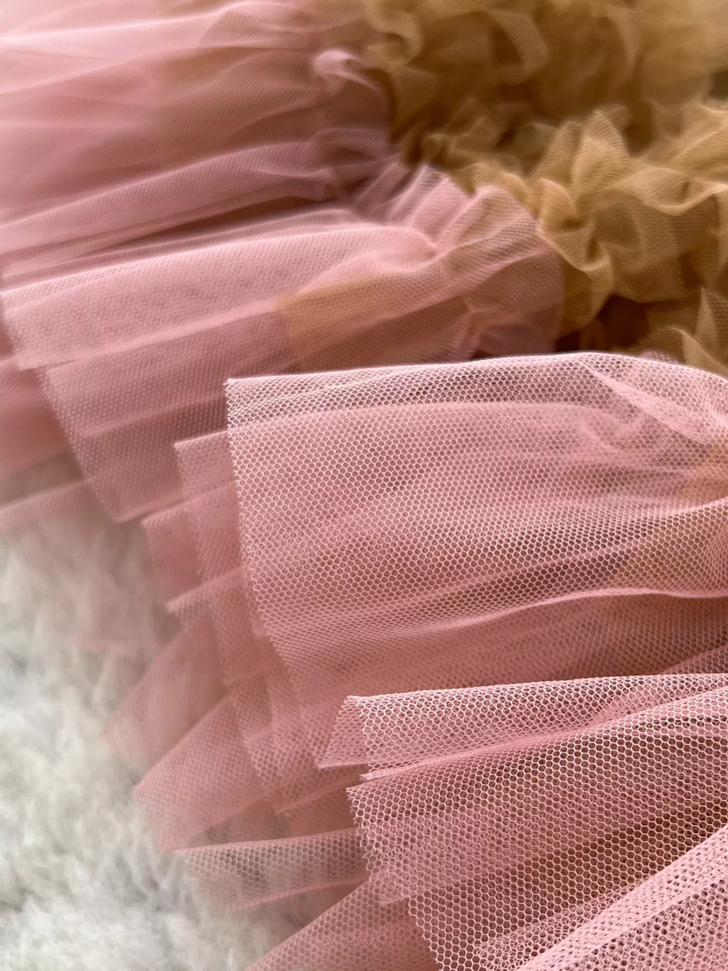 Ruffle Tulle Skirt
