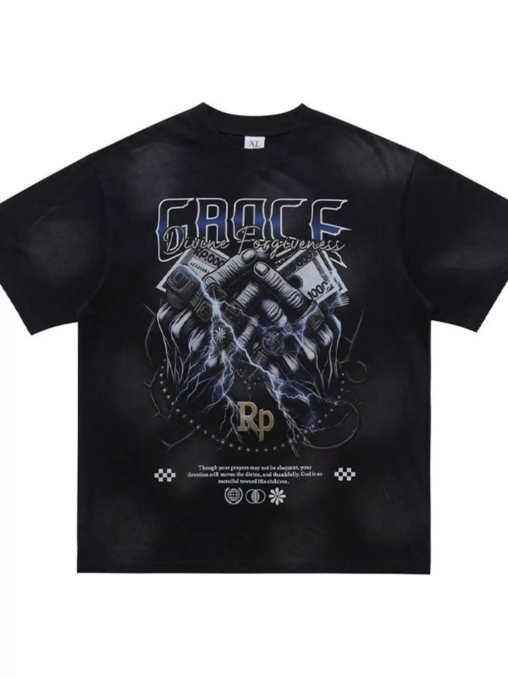 Men's Grace Divine Forgiveness Graphic T-Shirt