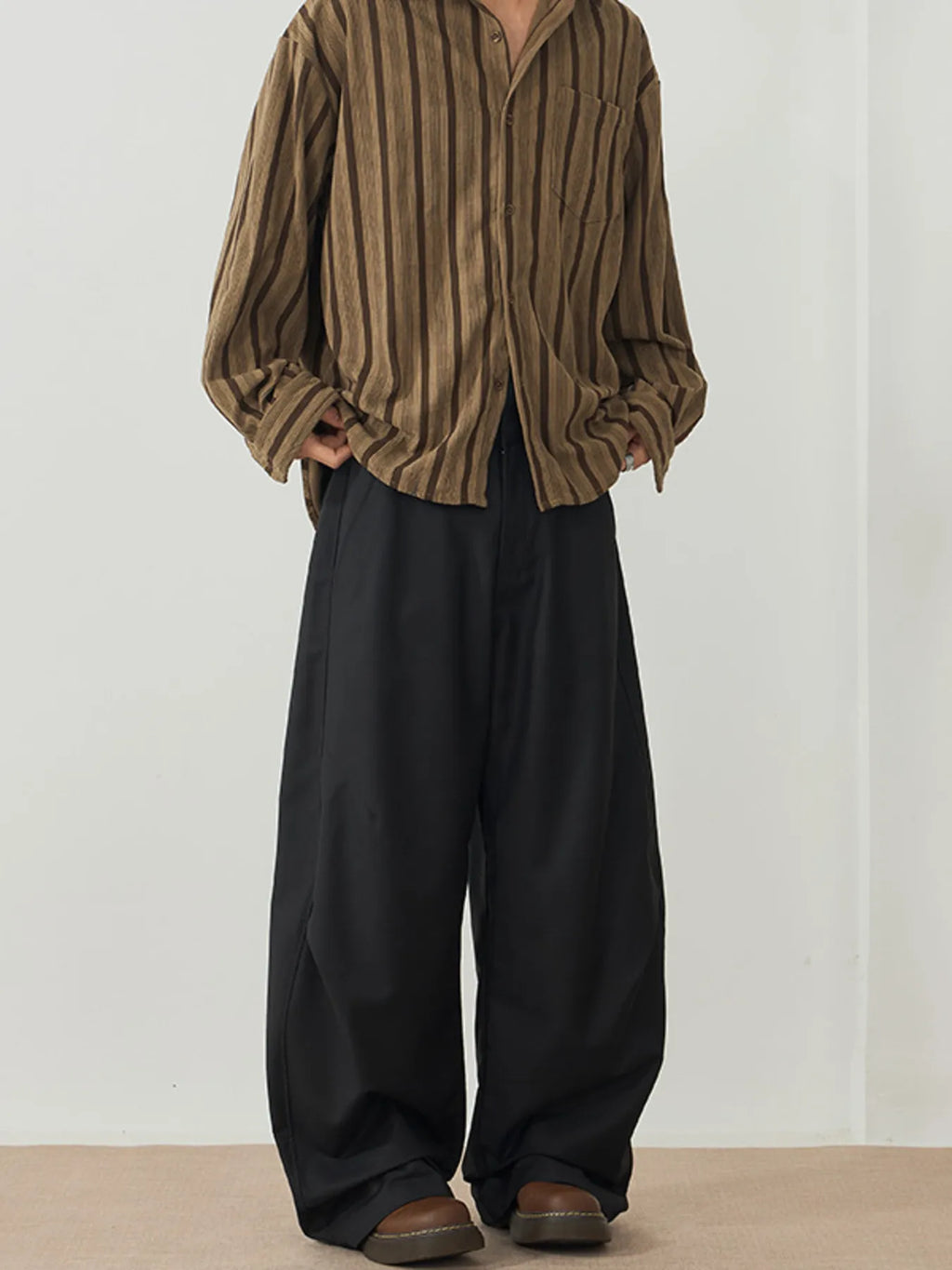 Men's Wide Leg Casual Pants