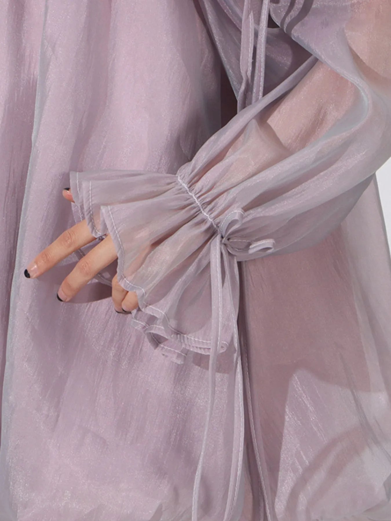 Ruffled Off-Shoulder Flounce Sleeve Blouse