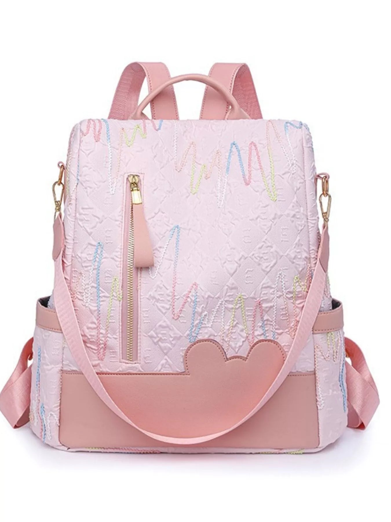 Adjustable Strap Backpack Bag