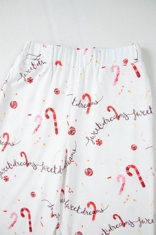 Christmas Long Sleeve Top and Pants Lounge Set