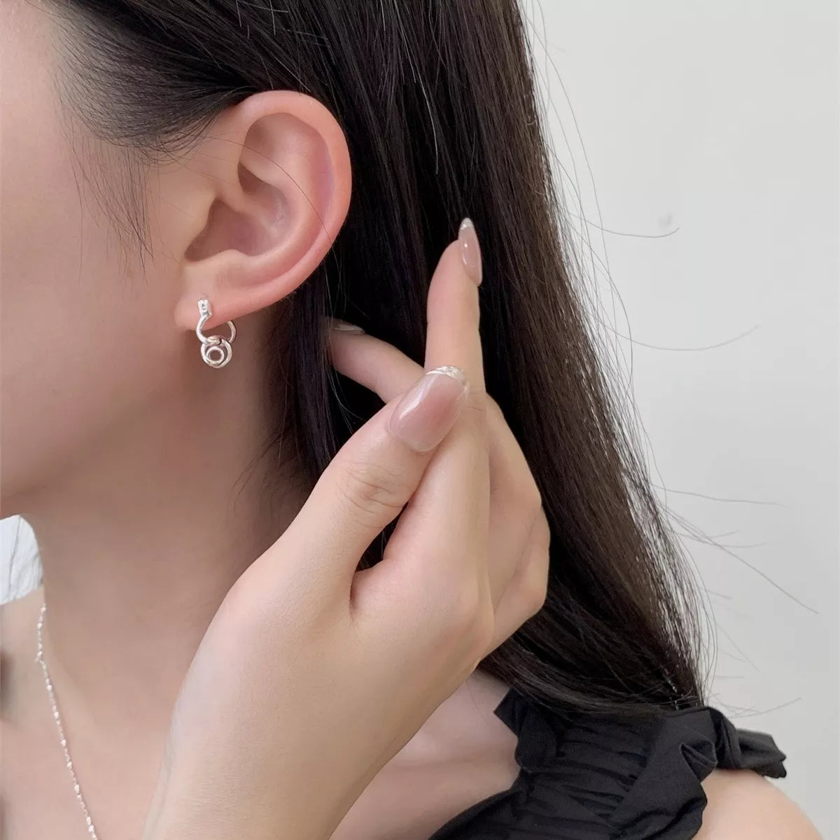 925 Sterling Silver Minimalist Earrings