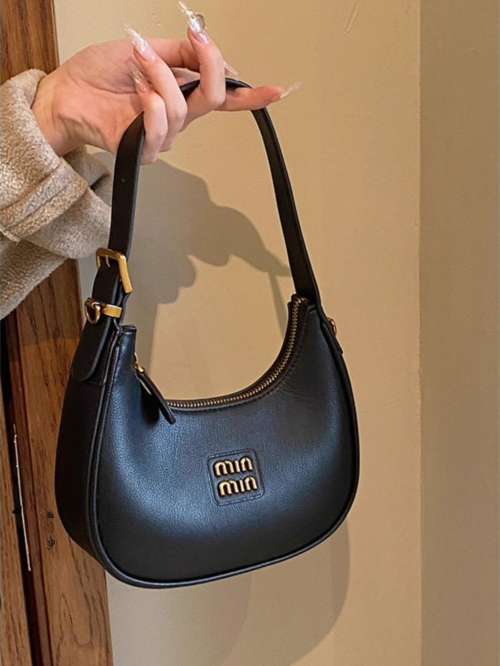 Elegant PU Leather Shoulder Bag
