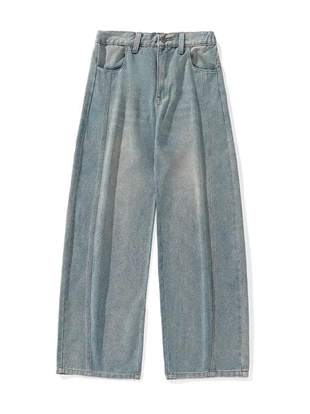 Men's Plus Size Wide Leg Jeans